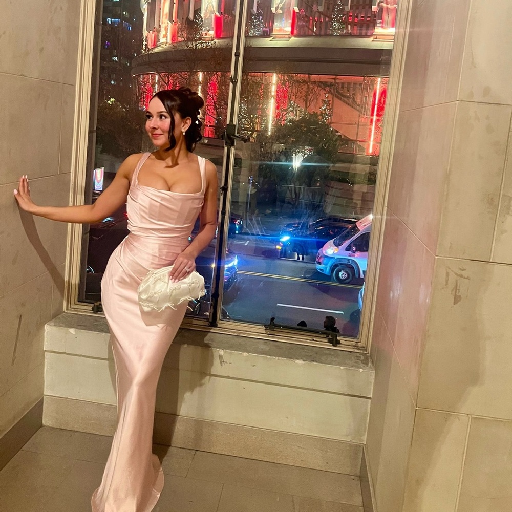 Babyboo Calanthe Maxi Dress Blush - Picture 4 of 8